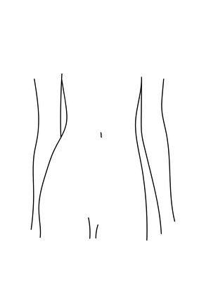 Female Body Line Art