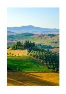 Tuscany Landscape View | Create your own poster
