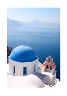Santorini In Greece | Create your own poster