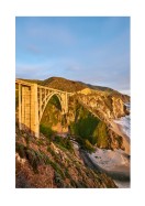 Bixby Creek Bridge On Highway One | Create your own poster