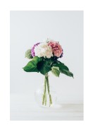Hydrangea Flowers In Vase | Create your own poster